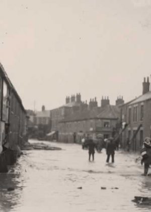 James Street following the flood