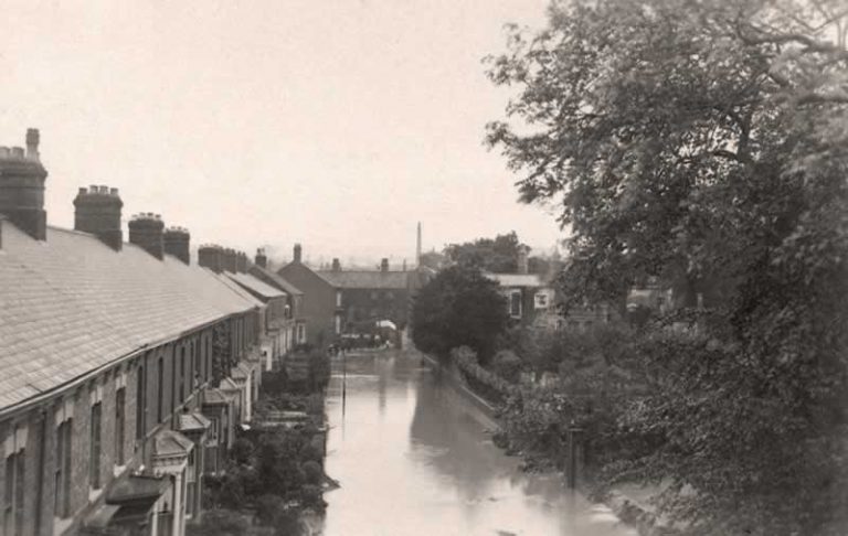 Eastgate from railway bridge