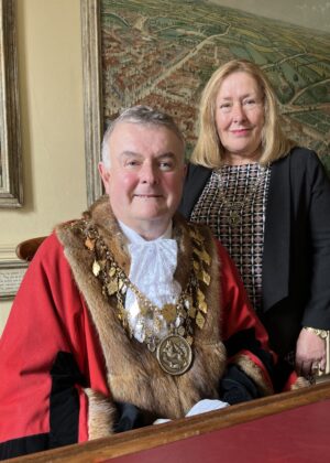 Mayor & Mayoress 2022-23 Cllr Jeremy & Mrs Bridget Baskett