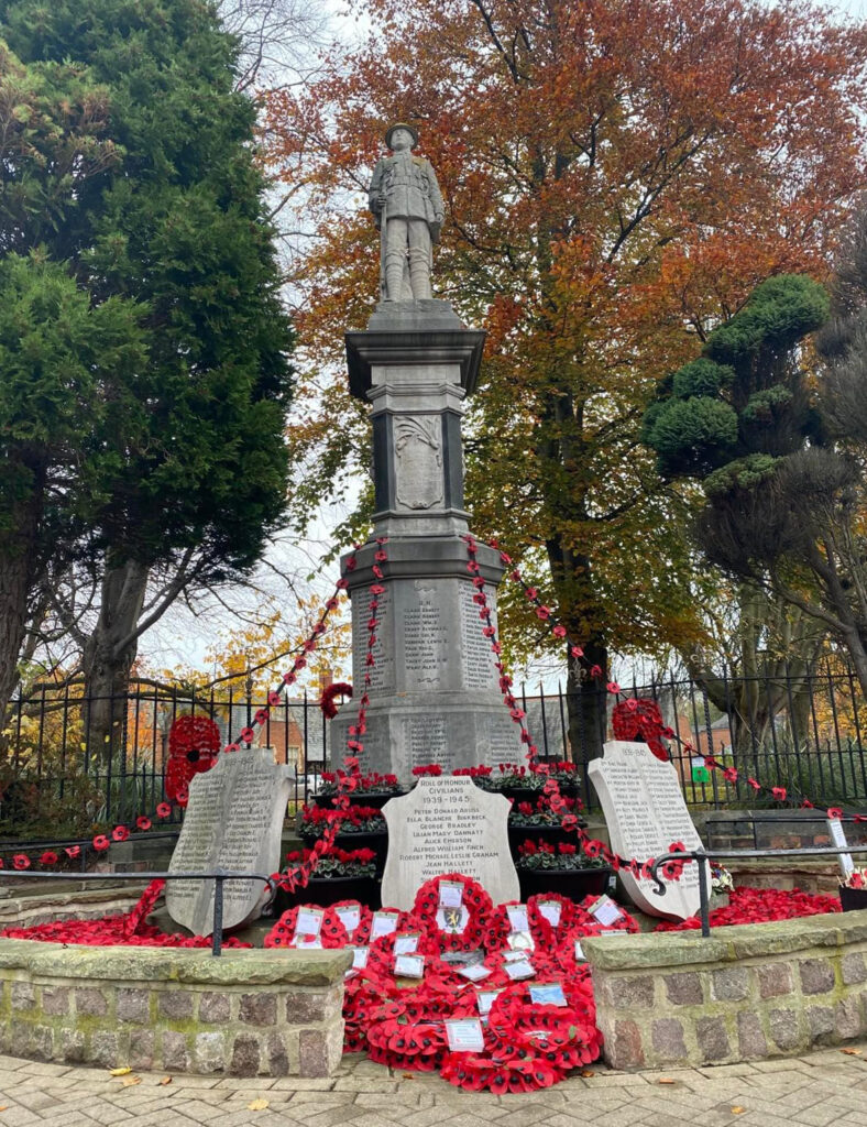 Remembrance Sunday 2021 at Louth