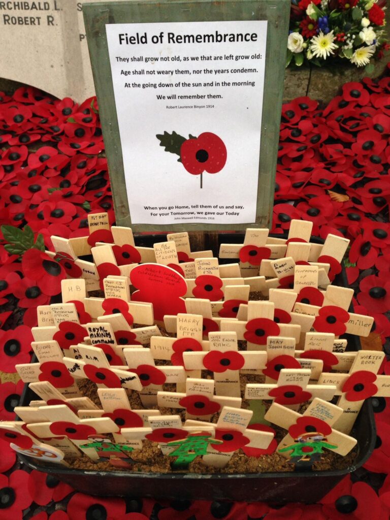 Remembrance Sunday 2021 at Louth