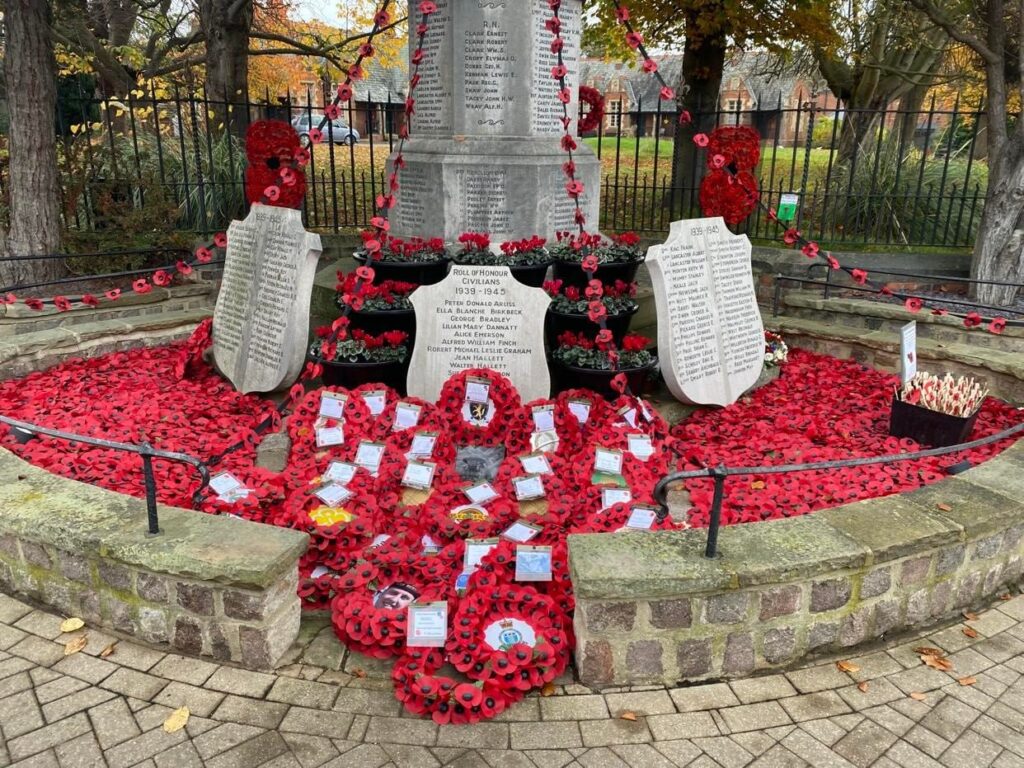 Remembrance Sunday 2021 at Louth
