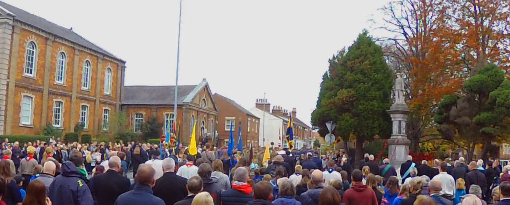 Remembrance Sunday 2021 at Louth