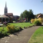 Spout Yard Park with view of St James