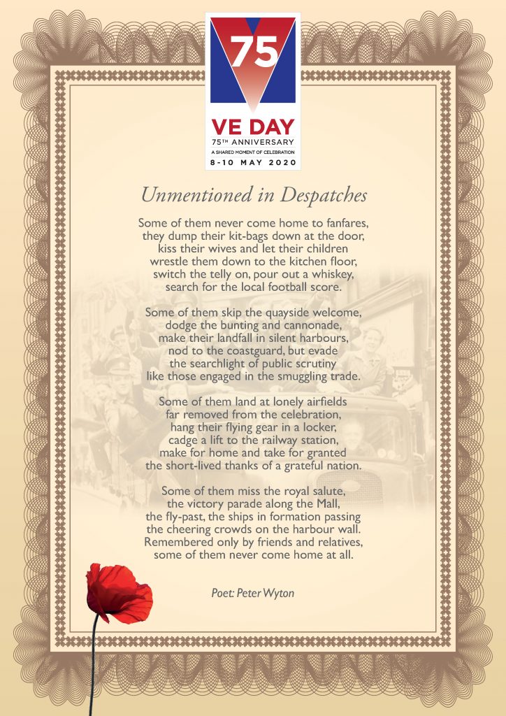 Poem Unmentioned in Despatches
