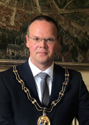 Councillor Darren Hobson, Mayor of Louth