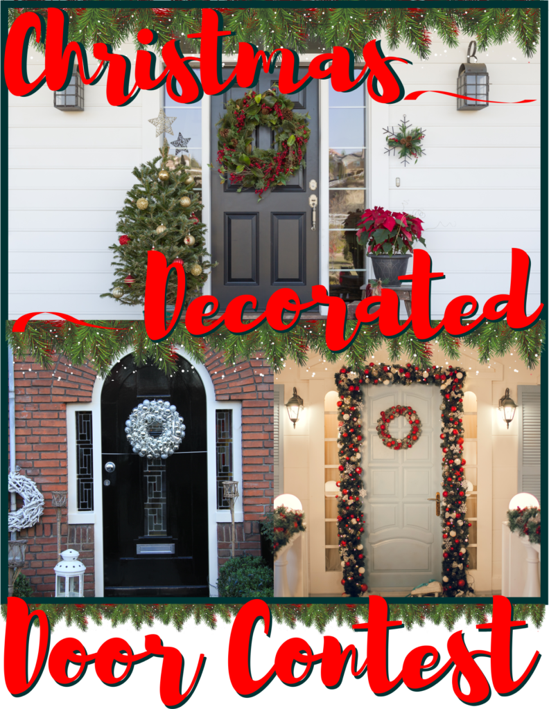 Christmas Decorated Door Contest Louth Town Council